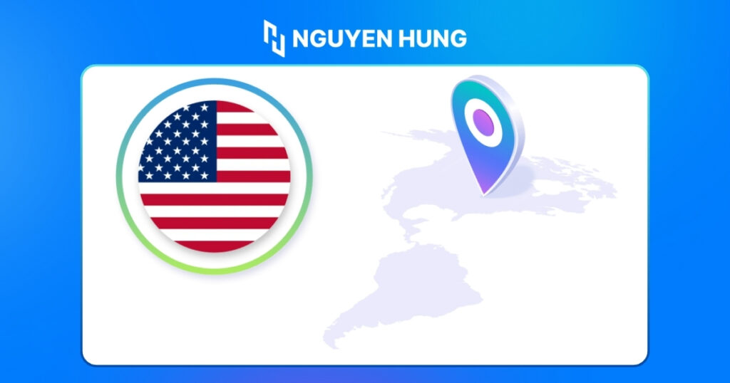 VPS US có các hạ tầng liên quan được đặt tại trung tâm dữ liệu ở Hoa Kỳ